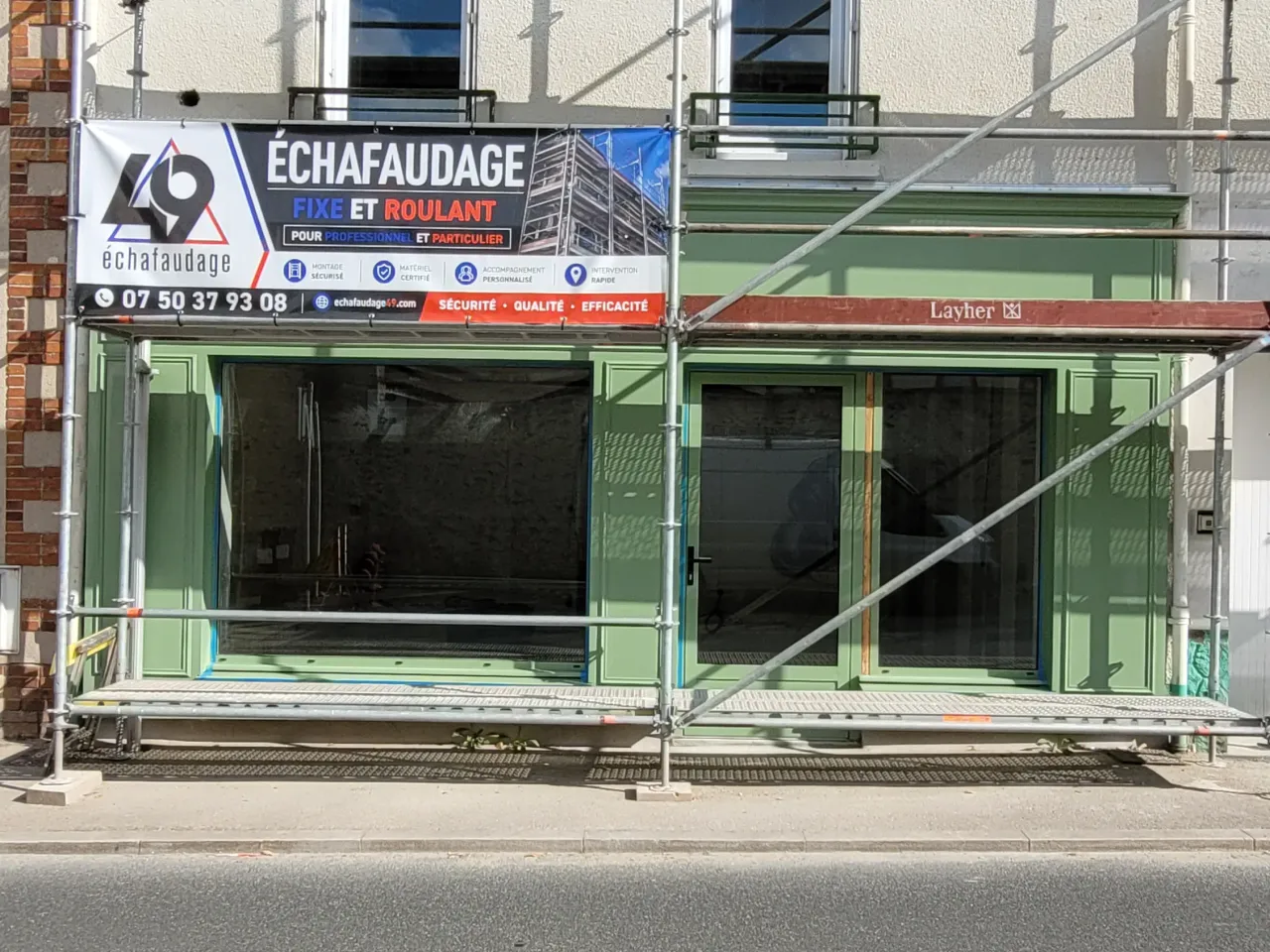 Ravalement et devantures commerciales à Beaupréau, photo 2